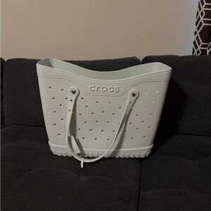 New Crocs Classic Large Tote- Mint Tint Color